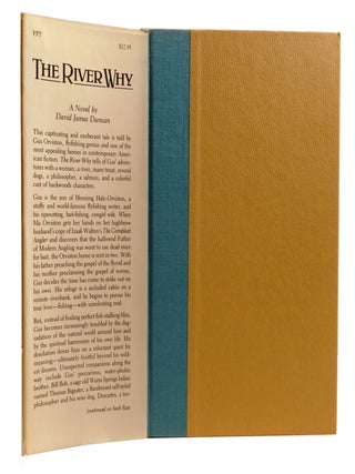 THE RIVER WHY; Signed