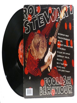 FOOLISH BEHAVIOUR VINYL LP HS 3485 Signed