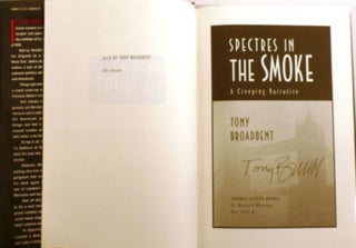 SPECTRES IN THE SMOKE A Creeping Narrative Signed