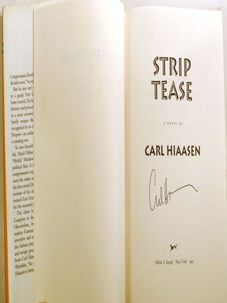 STRIP TEASE Signed