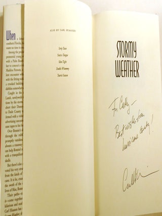 STORMY WEATHER Signed