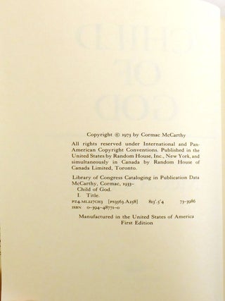 CHILD OF GOD Signed