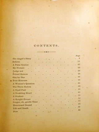 LEGENDS AND LYRICS A Book of Verses