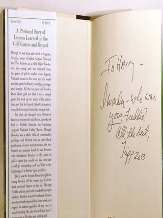 FREDDIE & ME Life Lessons from Freddie Bennett, Augusta Nationa; S Legendary Caddy Master Signed