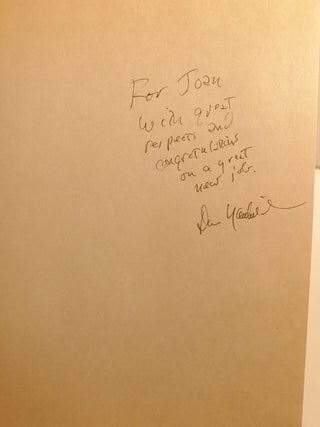 STARTING WITH THE PEOPLE SIGNED