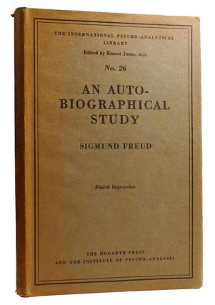 Item #328616 AN AUTOBIOGRAPHICAL STUDY. Sigmund Freud