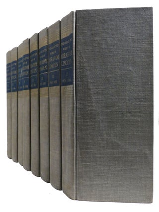 Item #328666 THE COLLECTED WORKS OF ABRAHAM LINCOLN 8 VOLUME SET. Roy P. Basler Abraham Lincoln,...