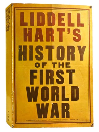 Item #328686 HISTORY OF THE FIRST WORLD WAR. B. H. Liddell Hart