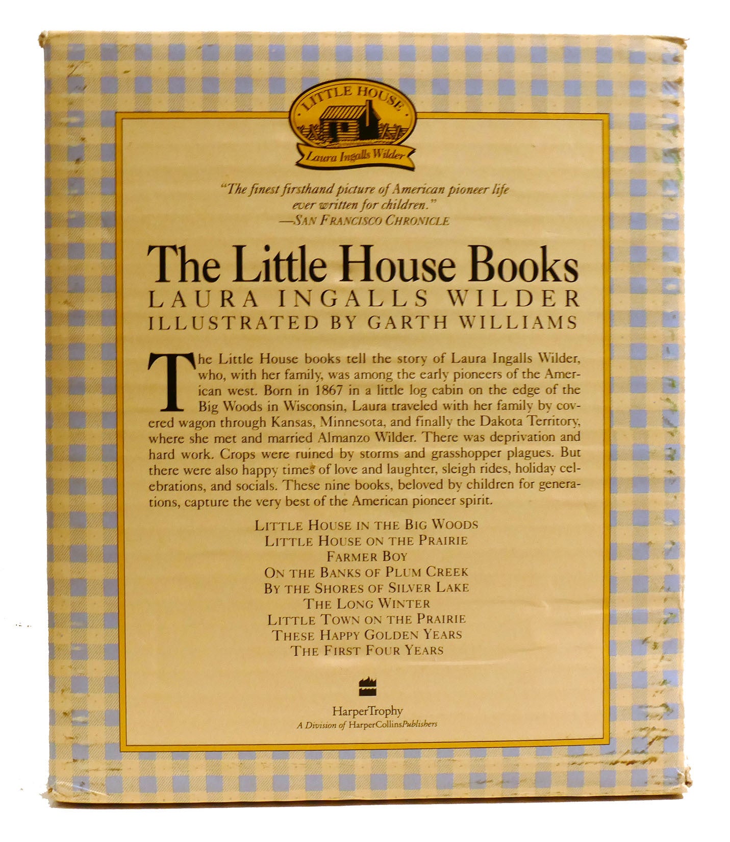 THE LITTLE HOUSE BOOKS 9 VOLUME SET | Laura Ingalls Wilder | First ...