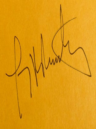 LONESOME DOVE SIGNED Signed
