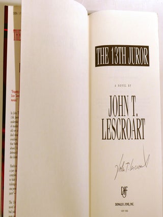 THE 13TH JUROR Signed
