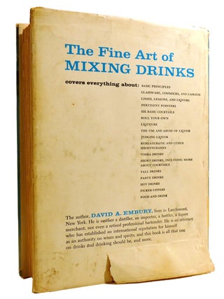 THE FINE ART OF MIXING DRINKS
