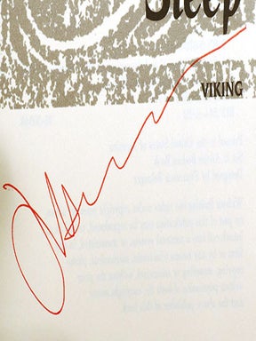 PRAYING FOR SLEEP Signed