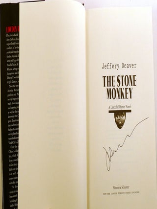 THE STONE MONKEY Signed