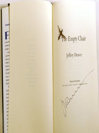 THE EMPTY CHAIR Signed