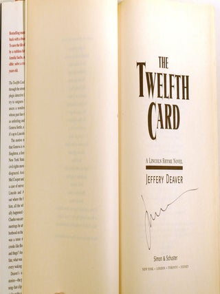 THE TWELFTH CARD Signed