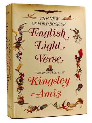 Item #329185 THE NEW OXFORD BOOK OF ENGLISH LIGHT VERSE. Kingsley Amis
