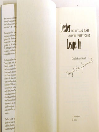LESTER LEAPS IN The Life and Times of Lester "Pres" Young Signed