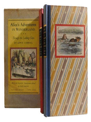 ALICE'S ADVENTURES IN WONDERLAND AND THROUGH THE LOOKING GLASS 2 VOLUME SET. Lewis Carroll.