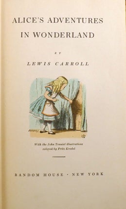 ALICE'S ADVENTURES IN WONDERLAND AND THROUGH THE LOOKING GLASS 2 VOLUME SET