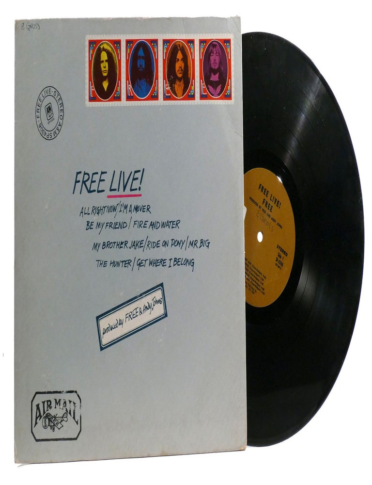 Item #329914 FREE LIVE VINYL LP; Sp-4306. Free.