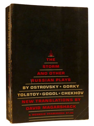 Item #330275 THE STORM AND OTHER RUSSIAN PLAYS. Alexander Ostrovsky David Magarshack, Maxim...