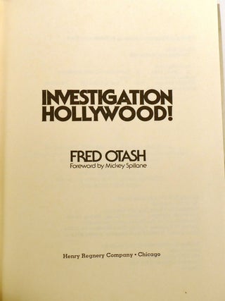 INVESTIGATION HOLLYWOOD