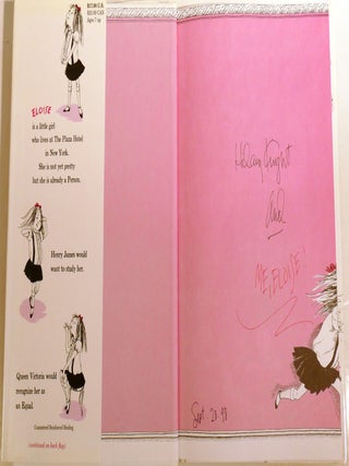 ELOISE; A Book for Precocious Grown Ups Signed