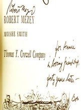 POEMS FROM THE HEBREW; Signed