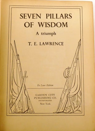 SEVEN PILLARS OF WISDOM; A Triumph