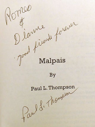 MALPAIS; Signed