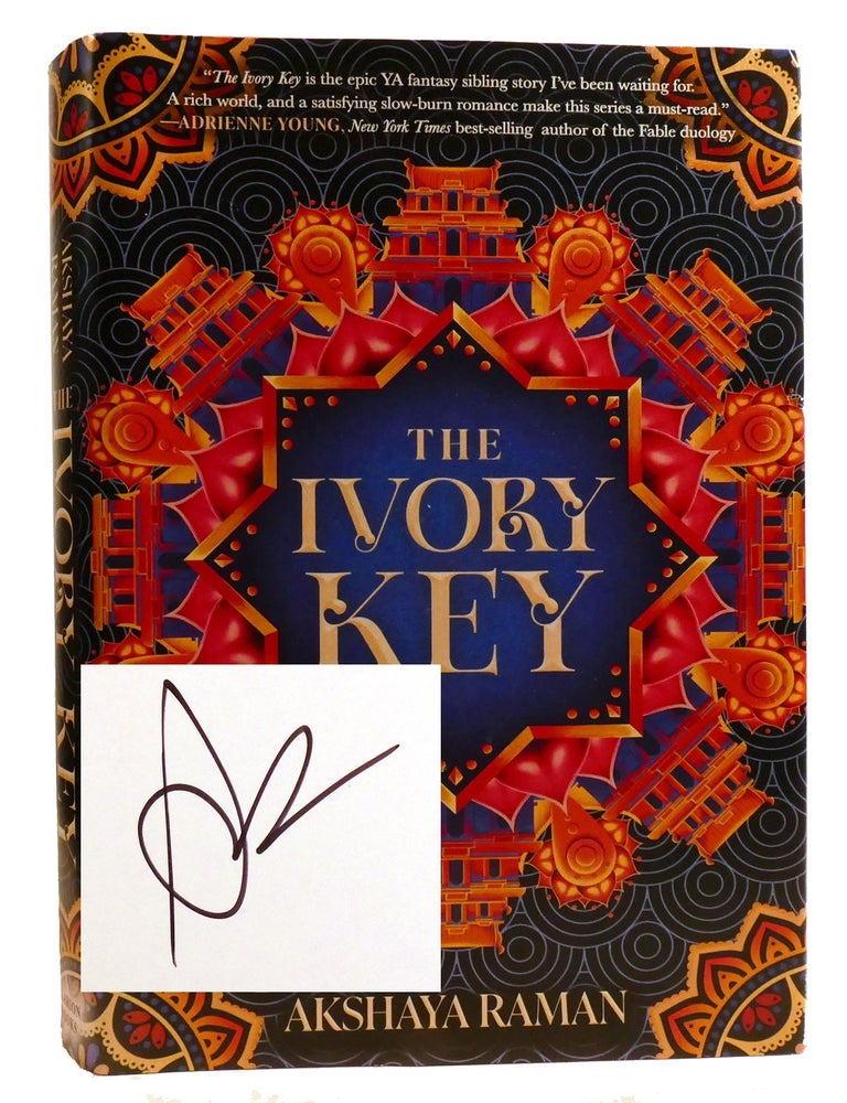 THE IVORY KEY Signed | Akshaya Raman | 1st Owlcrate Edition; First Printing