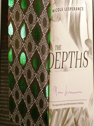THE DEPTHS; Signed