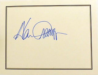 THE AGE OF TURBULENCE; Adventures in a New World Signed