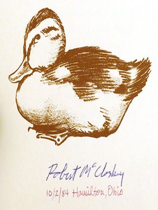 MAKE WAY FOR DUCKLINGS; Signed