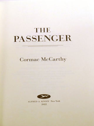 THE PASSENGER, STELLA MARIS BOX SET; Signed