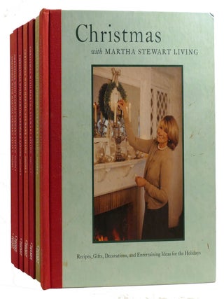 CHRISTMAS WITH MARTHA STEWART LIVING 7 VOLUME SET. Martha Stewart.