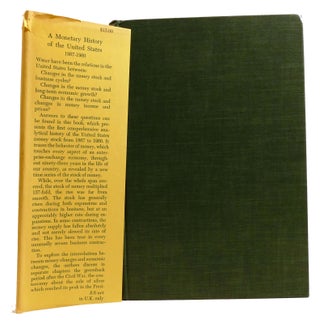 A MONETARY HISTORY OF THE UNITED STATES 1867-1960