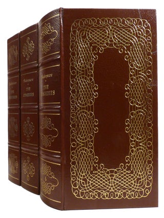 THE TRAGEDIES, THE COMEDIES, THE HISTORIES 3 VOLUME SET; Easton Press. William Shakespeare.