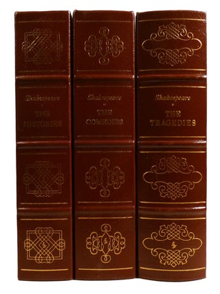 THE TRAGEDIES, THE COMEDIES, THE HISTORIES 3 VOLUME SET; Easton Press