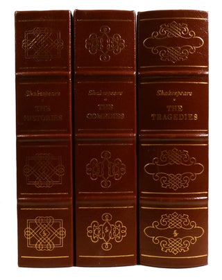 THE TRAGEDIES, THE COMEDIES, THE HISTORIES 3 VOLUME SET; Easton Press