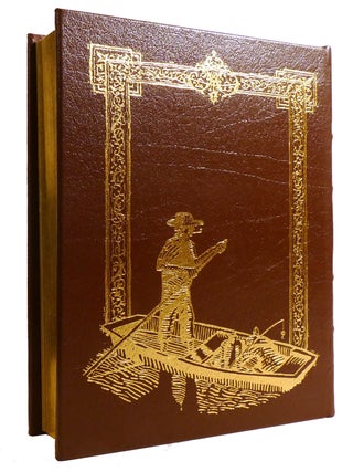 ADVENTURES OF HUCKLEBERRY FINN; Tom Sawyer's Companion Easton Press
