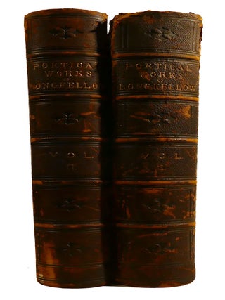 THE POETICAL WORKS OF HENRY WADSWORTH LONGFELLOW 2 VOLUME SET
