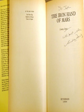 THE IRON HAND OF MARS; Signed