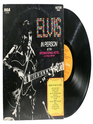 Item #332240 ELVIS IN PERSON AT THE INTERNATIONAL HOTEL LAS VEGAS, NEVADA VINYL LP; Lsp-4428....