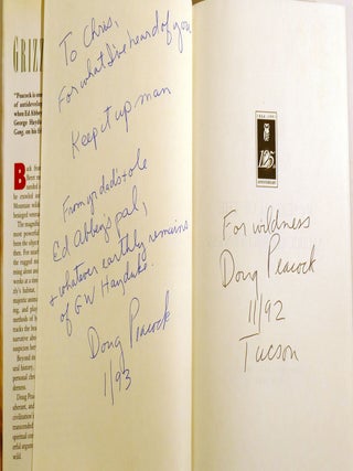 THE GRIZZLY YEARS; In Search of the American Wilderness Signed