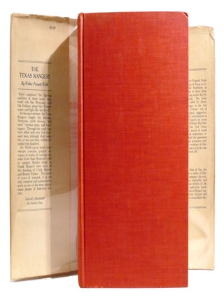 THE TEXAS RANGERS; A Century of Frontier Defense Signed