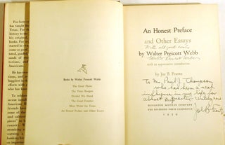 AN HONEST PREFACE; Signed