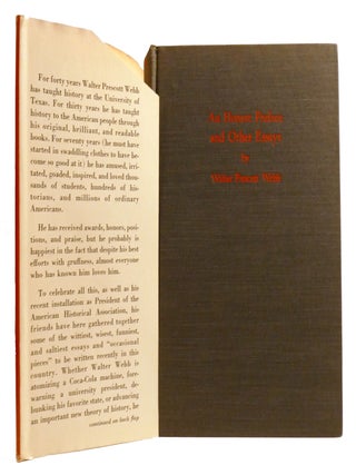 AN HONEST PREFACE; Signed