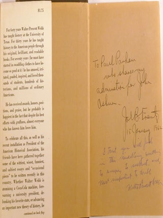 AN HONEST PREFACE; Signed